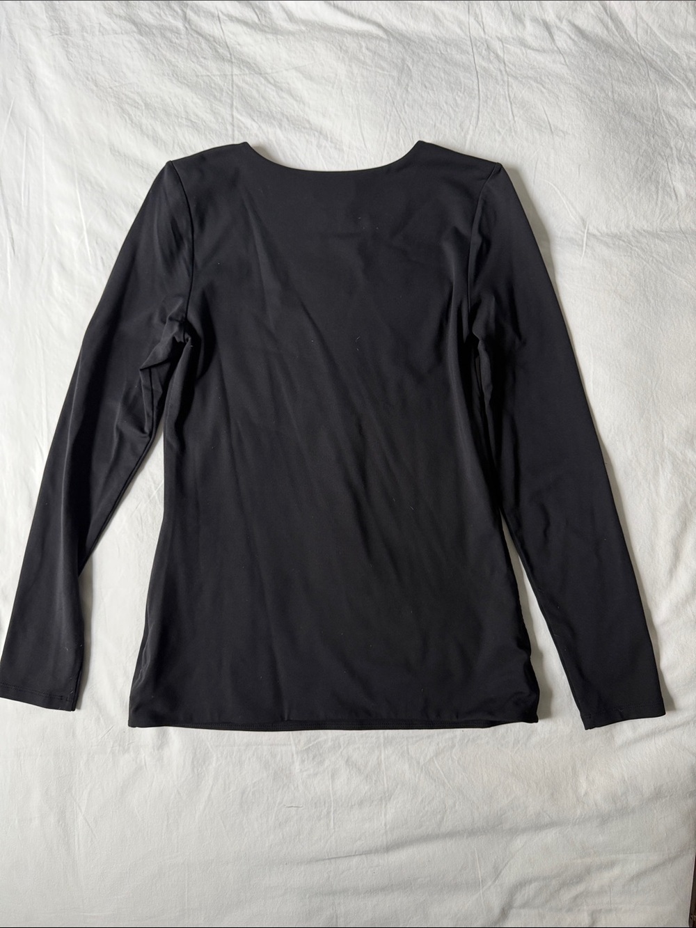 Aritzia Contour Crew Black Long Sleeve Size L - Picture 4 of 4